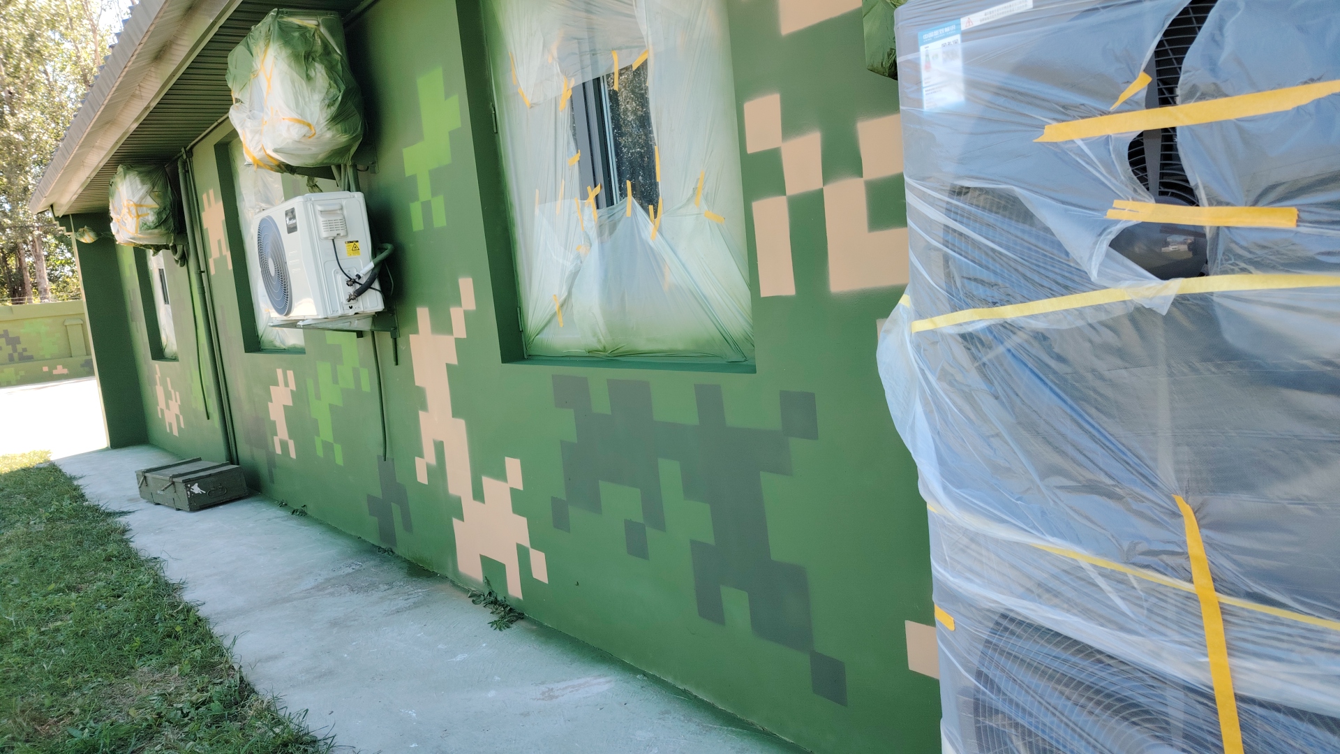 运城外墙迷彩漆施工多少钱 伪装迷彩漆